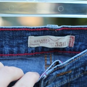 Misses 550 Levis Jeans
